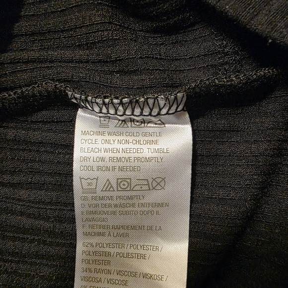 Attitudes by Renee Black Cowl Neck Sweater - Picture 8 of 13